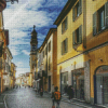 The Quiet Life In Crema Italy Diamond Painting