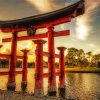 The Red Torii Gate Diamond Paintings