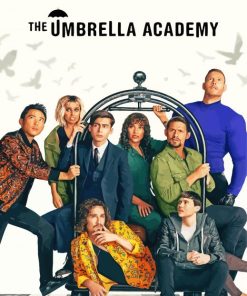 The Umbrella Academy Serie Poster Diamond Paintings