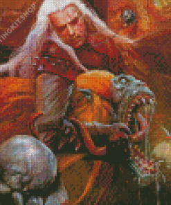 The Witcher Striga Diamond Painting