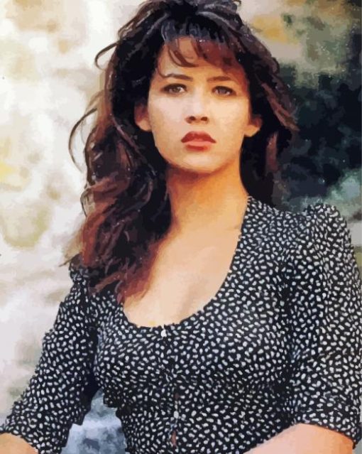 Vintage Sophie Marceau Diamond Paintings