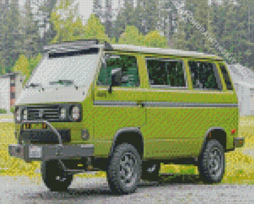 Volkswagen Vanagon Diamond Paintings