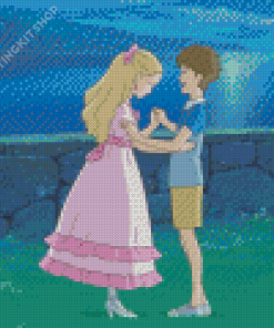 When Marnie Was There Characters Dancing Diamond Paintings