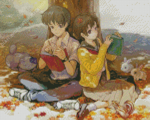 Whisper Of The Heart Anime Diamond Paintings