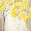 Yellow And Gray Tree Diamond Painting