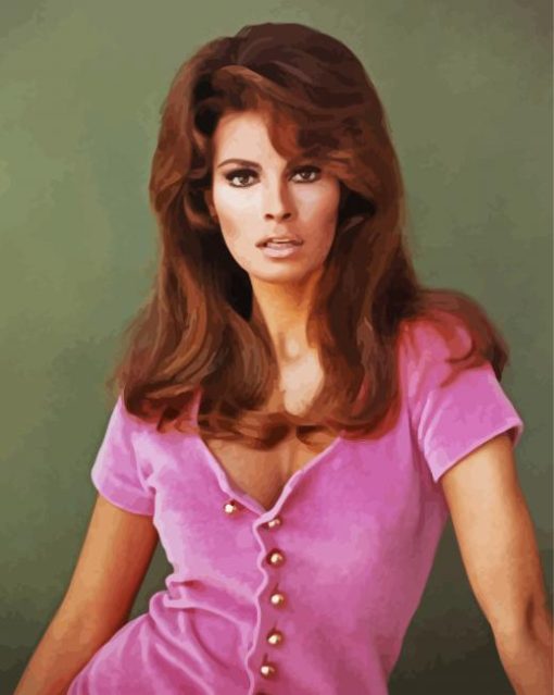 Young Raquel Welch Diamond Painting