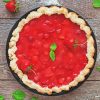 Yummy Strawberry Pie Diamond Painting