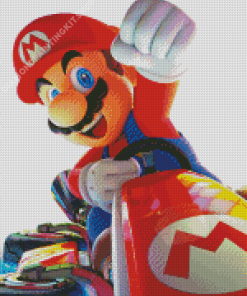 Aesthetic Mario Kart Diamond Painting