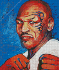 Aesthetic Mike Tyson Diamond Painting