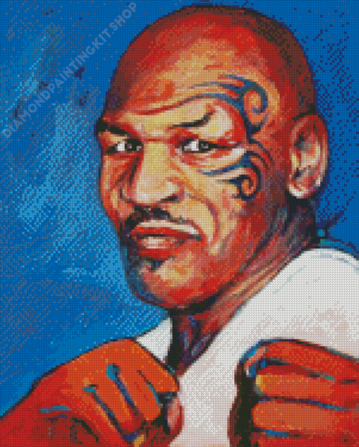 Aesthetic Mike Tyson Diamond Painting