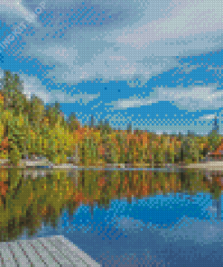 Algonquin Landscape Diamond Painting