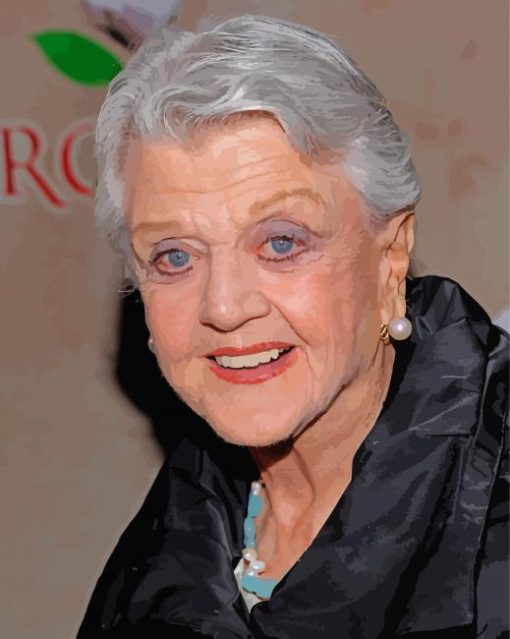 Angela Lansbury American Actress Diamond Painting