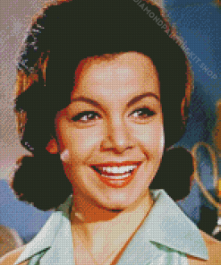 Annette Funicello Smiling Diamond Painting