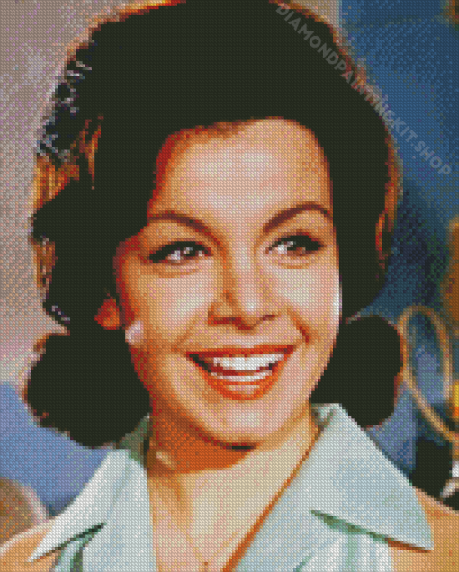 Annette Funicello Smiling Diamond Painting