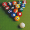 Billiard Balls Table Diamond Painting