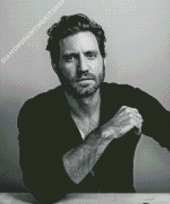 Black And White Edgar Ramirez Diamond Painting