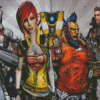 Borderlands Video Game Characters Diamond Painting