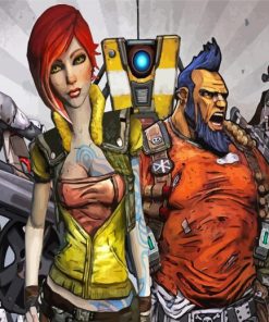 Borderlands Video Game Characters Diamond Painting