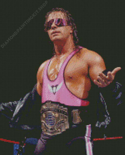 Bret Hart Diamond Painting