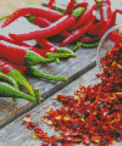 Chili Pepper Diamond Painting