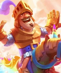 Clash Royale Game Character Diamond Painting