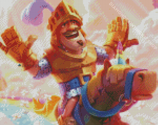 Clash Royale Game Character Diamond Painting