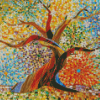 Colorful Mosaic Tree Diamond Painting