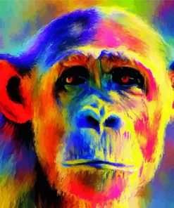 Colorful Monkey Diamond Painting