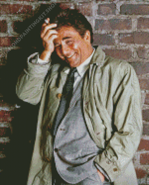 Columbo Peter Falk Diamond Painting