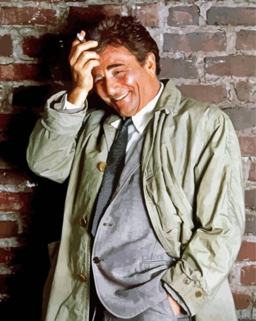 Columbo Peter Falk Diamond Painting