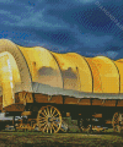 Covered Wagon Diamond Painting