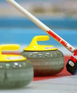 Curling Game Diamond Painting