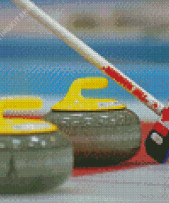 Curling Game Diamond Painting