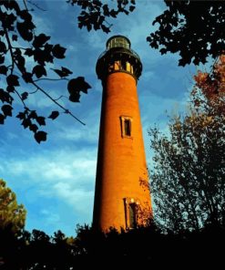 Currituck Beach Lighthouse Diamond Painting