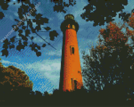 Currituck Beach Lighthouse Diamond Painting