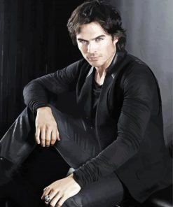 Damon Salvatore Vampire Diaries Diamond Painting