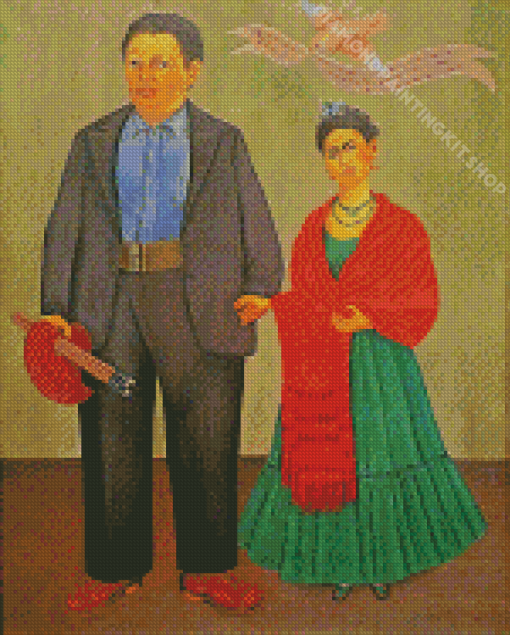 Diego Rivera And Frida Kahlo Diamond Painting