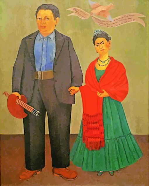 Diego Rivera And Frida Kahlo Diamond Painting