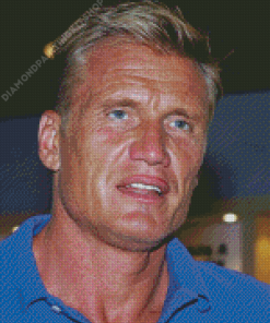 Dolph Lundgren Diamond Painting