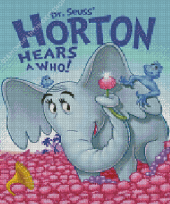 Dr Seuss Horton Hears A Who Art Diamond Painting