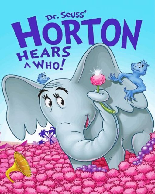 Dr Seuss Horton Hears A Who Art Diamond Painting