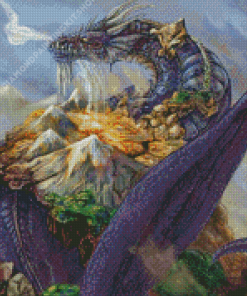 Dragon Earth Art Diamond Painting