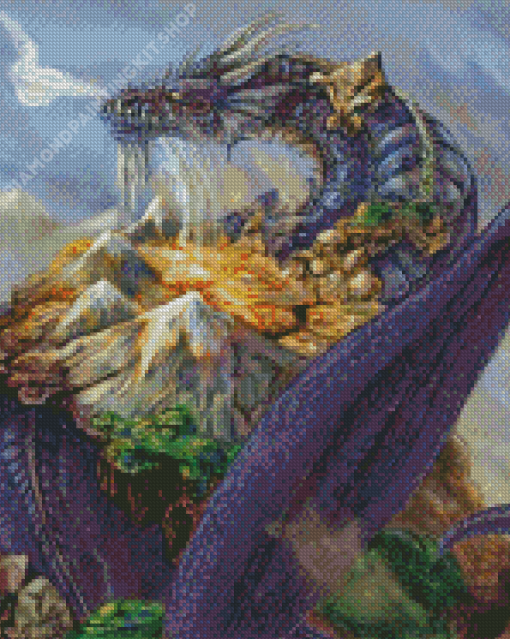 Dragon Earth Art Diamond Painting