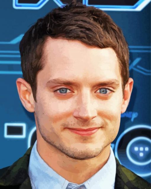 Elijah Wood Diamond Painting