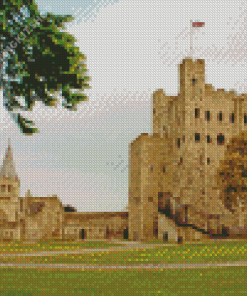 England Rochester Castle Diamond Painting