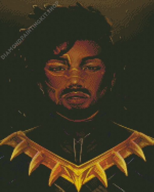 Erik Killmonger Art Diamond Painting