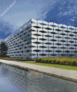 Essen City Buildings Diamond Painting