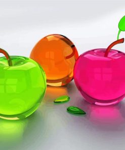 Glass Apples Diamond Painting