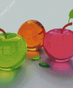 Glass Apples Diamond Painting