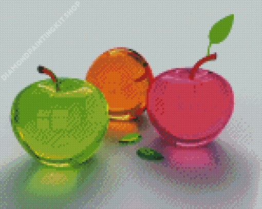 Glass Apples Diamond Painting